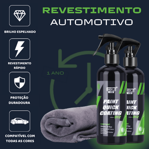 Spray Restaurador Car Wish + Brinde Exclusivo