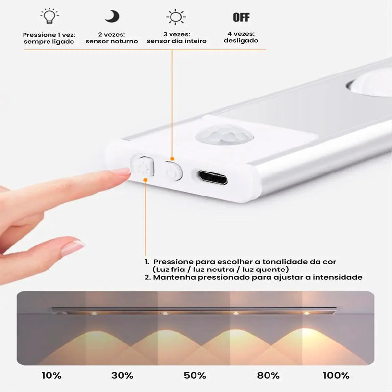 Luminária Led Inteligente Smart Lux